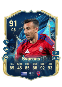 Stratos Svarnas TEAM OF THE SEASON 91 OVR