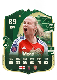 Beth Mead Winter Wildcards 89 OVR