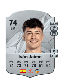 Iván Jaime Rare 74 OVR