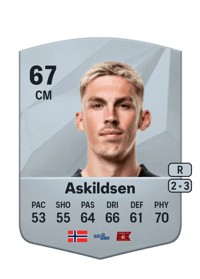 Kristoffer Askildsen Common 67 OVR