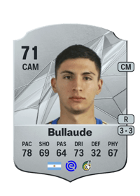 Ezequiel Bullaude Rare 71 OVR