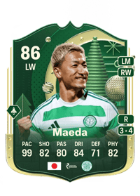 Daizen Maeda Winter Wildcards 86 OVR