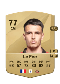 Enzo Le Fée Common 77 OVR