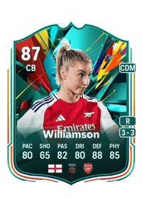 Leah Williamson Total Rush 87 OVR