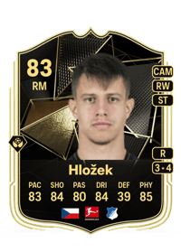 Adam Hložek Team of the Week 83 OVR