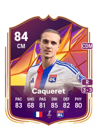 Maxence Caqueret Track Stars 84 OVR