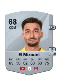 Idris El Mizouni Common 68 OVR