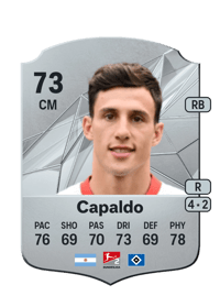 Nicolás Capaldo Rare 73 OVR