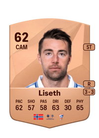 Sondre Liseth Common 62 OVR