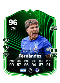 Enzo Fernández UEFA Conference League RTTF 96 OVR