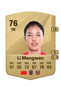 Li Mengwen Common 76 OVR