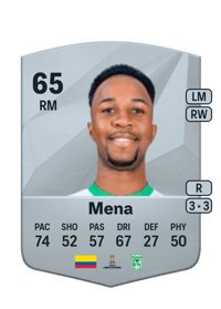 Yair Mena Common 65 OVR