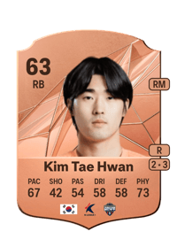Kim Tae Hwan Rare 63 OVR