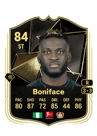 Victor Boniface Team of the Week 84 OVR