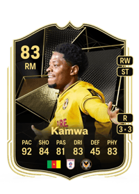 Bobby Kamwa Team of the Week 83 OVR