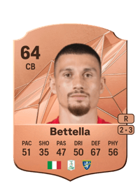 Davide Bettella Rare 64 OVR