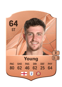 Jake Young Rare 64 OVR