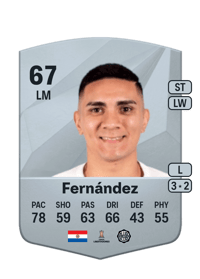 Hugo Fernández Common 67 OVR