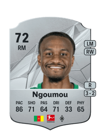 Nathan Ngoumou Rare 72 OVR