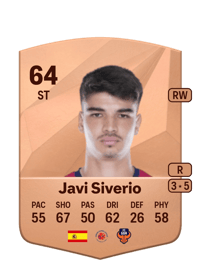 Javi Siverio Common 64 OVR