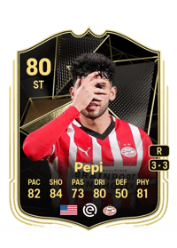 Ricardo Pepi Team of the Week 80 OVR