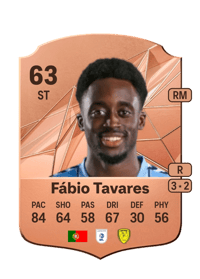 Fábio Tavares Rare 63 OVR