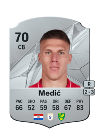 Jakov Medić Rare 70 OVR