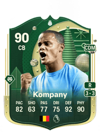 Vincent Kompany Winter Wildcards Hero 90 OVR