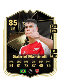 Gabriel Martinelli Team of the Week 85 OVR