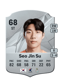 Seo Jin Su Rare 68 OVR