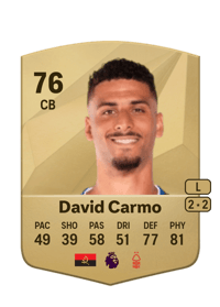 David Carmo Common 76 OVR