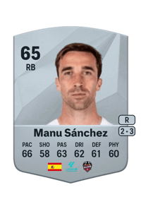 Manu Sánchez Common 65 OVR