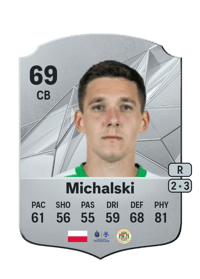 Damian Michalski Rare 69 OVR