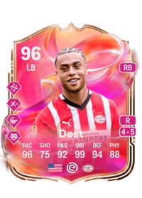 Sergiño Dest FUTTIES 96 OVR