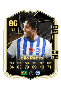 João Pedro Team of the Week 86 OVR