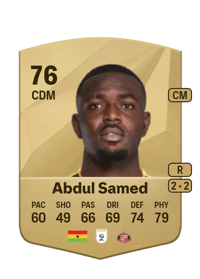Salis Abdul Samed Common 76 OVR