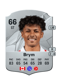 Charles-Andreas Brym Rare 66 OVR