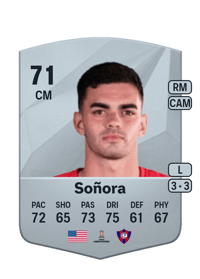 Alan Soñora Common 71 OVR