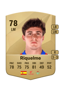 Riquelme Common 78 OVR