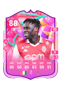 Wilfried Singo FUT Birthday 88 OVR