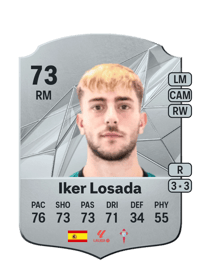 Iker Losada Rare 73 OVR