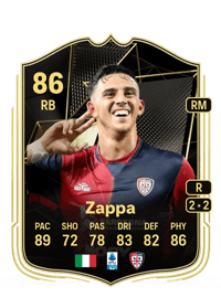 Gabriele Zappa Team of the Week 86 OVR
