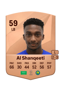 Mohammed Al Shanqeeti Common 59 OVR