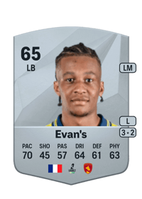 Jean Lambert Evan's Common 65 OVR