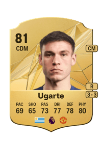 Manuel Ugarte Rare 81 OVR