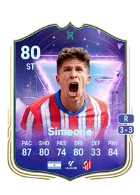 Giuliano Simeone Future Stars Evolution 80 OVR