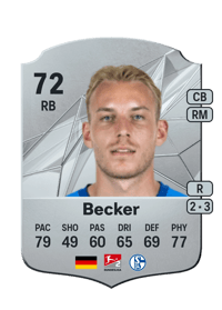 Timo Becker Rare 72 OVR