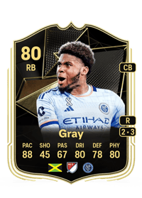 Tayvon Gray Team of the Week 80 OVR