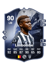 Bryan Limbombe FC Pro Leagues Live 90 OVR