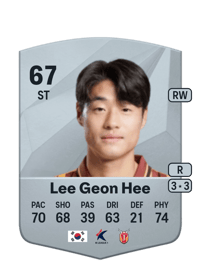Lee Geon Hee Common 67 OVR